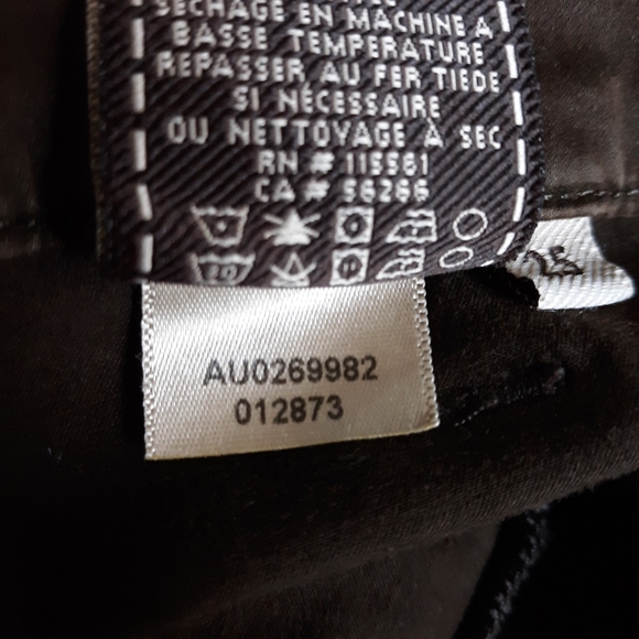 7 For All Mankind Wren Zipper Crop Pants Size 25 - Picture 14 of 14